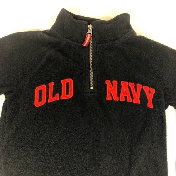 2 Boys Old Navy Half Zip Fleeces Size 5 - Picture 3 of 8